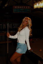 Load image into Gallery viewer, Sweetness Ribbed Long Sleeve Sweater - White
