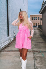 Load image into Gallery viewer, Holland Denim Romper - Pink
