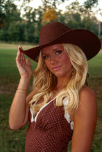 Load image into Gallery viewer, Cowboy Baby Polka Dot Mini Dress
