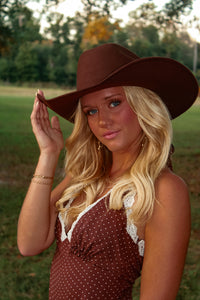 Cowboy Baby Polka Dot Mini Dress
