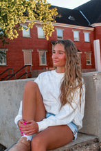 Load image into Gallery viewer, Artic Camo Oversized Sweatshirt - White
