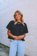 Load image into Gallery viewer, Basically Yours Oversize Tee - Black
