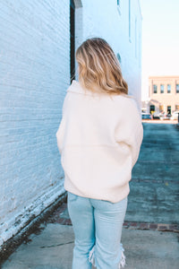 Teddy Pullover - Cream