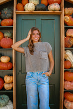 Load image into Gallery viewer, Maple Short Sleeve Sweater - Mocha
