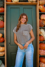 Load image into Gallery viewer, Maple Short Sleeve Sweater - Mocha
