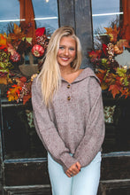 Load image into Gallery viewer, Campsite Wool Pullover Sweater - Brown
