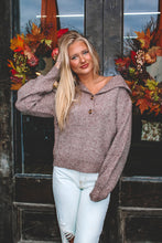 Load image into Gallery viewer, Campsite Wool Pullover Sweater - Brown
