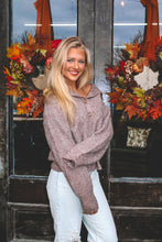 Load image into Gallery viewer, Campsite Wool Pullover Sweater - Brown
