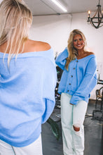 Load image into Gallery viewer, Summit Oversized Cardigan - Blue
