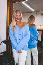 Load image into Gallery viewer, Summit Oversized Cardigan - Blue
