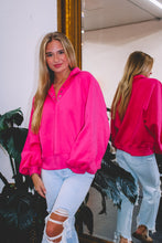 Load image into Gallery viewer, Callaway Oversized Pullover - Raspberry
