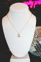 Load image into Gallery viewer, Bubble Initial Necklace - Gold
