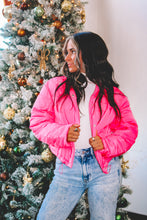 Load image into Gallery viewer, Blizzard Puffer Jacket - Hot Pink
