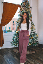 Load image into Gallery viewer, Aspen High Waist Sweatpants - Dark Mauve
