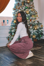 Load image into Gallery viewer, Aspen High Waist Sweatpants - Dark Mauve
