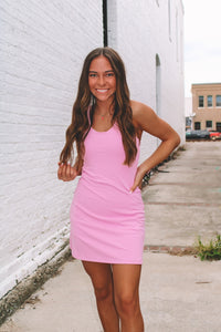 Serena Tennis Dress - Pink