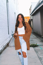 Load image into Gallery viewer, Field Oversized Cardigan - Camel
