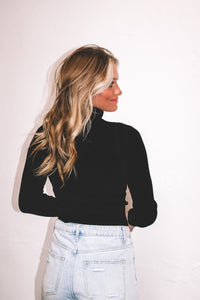 Gifted Turtleneck Sweater - Black