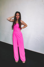 Load image into Gallery viewer, Love Letter Wide Leg Jumpsuit - Hot Pink
