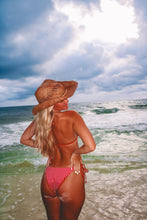 Load image into Gallery viewer, Just As Free Gingham Bikini Set - Red
