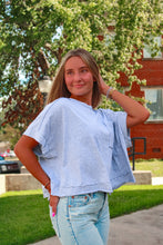 Load image into Gallery viewer, Campus Oversize Boxy Tee - Gray

