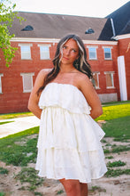 Load image into Gallery viewer, Italia Ruffle Dress - Cream
