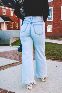 Malibu High Waist Straight Jeans