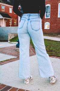 Malibu High Waist Straight Jeans