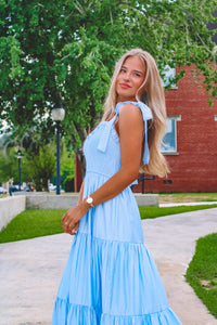 Cadbury Maxi Dress - Blue