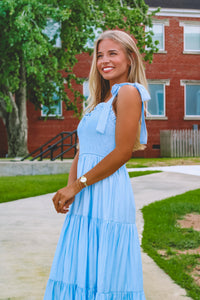 Cadbury Maxi Dress - Blue