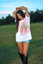 Load image into Gallery viewer, Howdy Cowboy Oversize Tee - Pink
