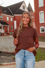 Load image into Gallery viewer, Austin Mock Neck Sweater - Brown

