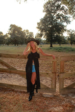Load image into Gallery viewer, Langley Sheer Tunic Tank - Black
