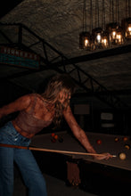 Load image into Gallery viewer, Autumn Lace Long Sleeve Shirt - Brown
