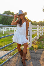 Load image into Gallery viewer, All Your’n Floral Mini Dress - White
