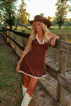 Load image into Gallery viewer, Cowboy Baby Polka Dot Mini Dress

