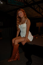 Load image into Gallery viewer, Times Square Polka Dot Romper
