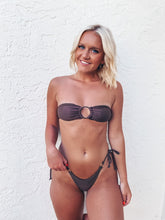 Load image into Gallery viewer, Coco Strapless Bikini Set - Brown
