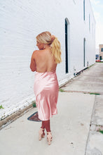Load image into Gallery viewer, Perfect Match Backless Midi Dress - Blush
